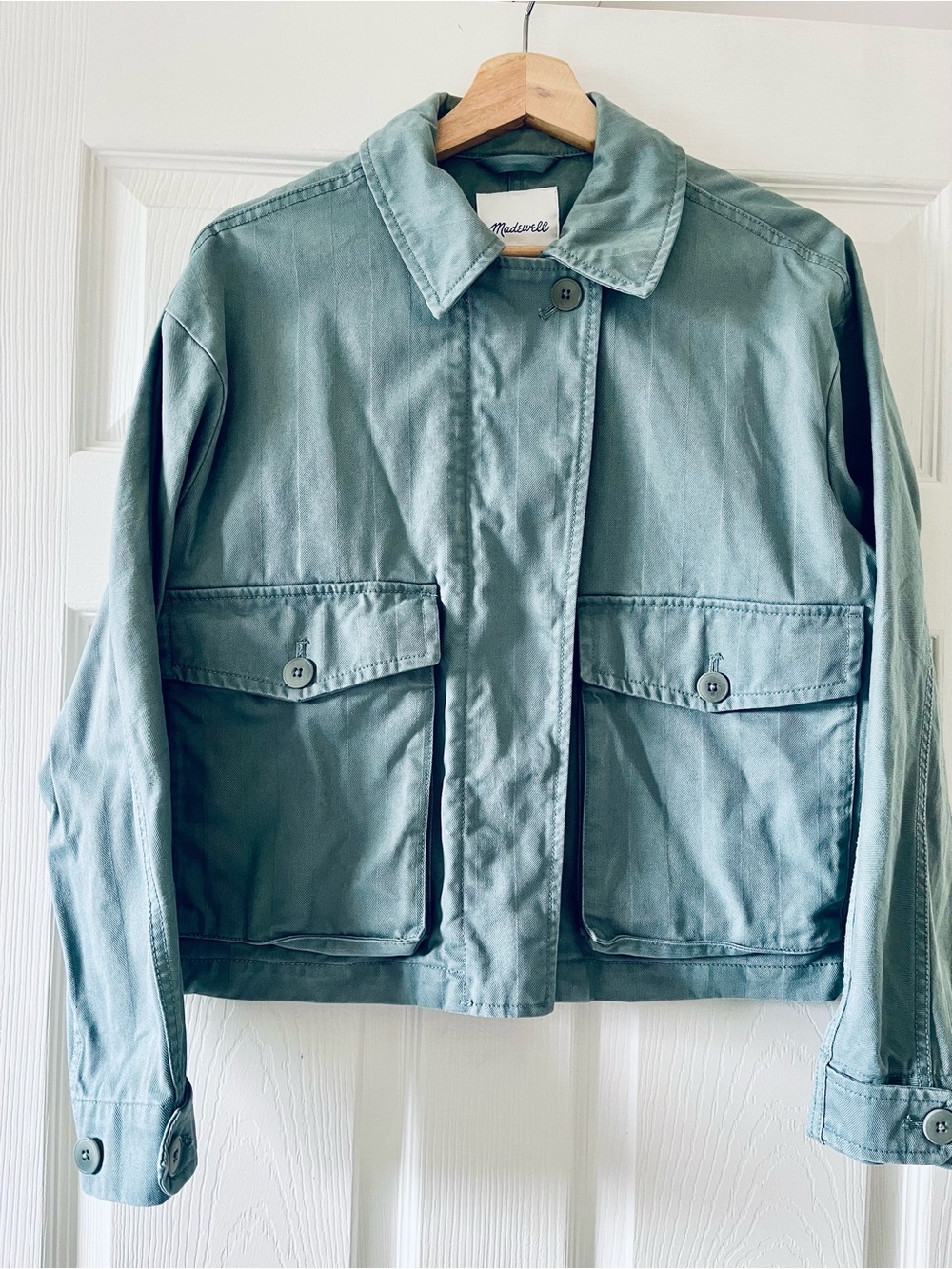 Madewell Blue Utility Jacket